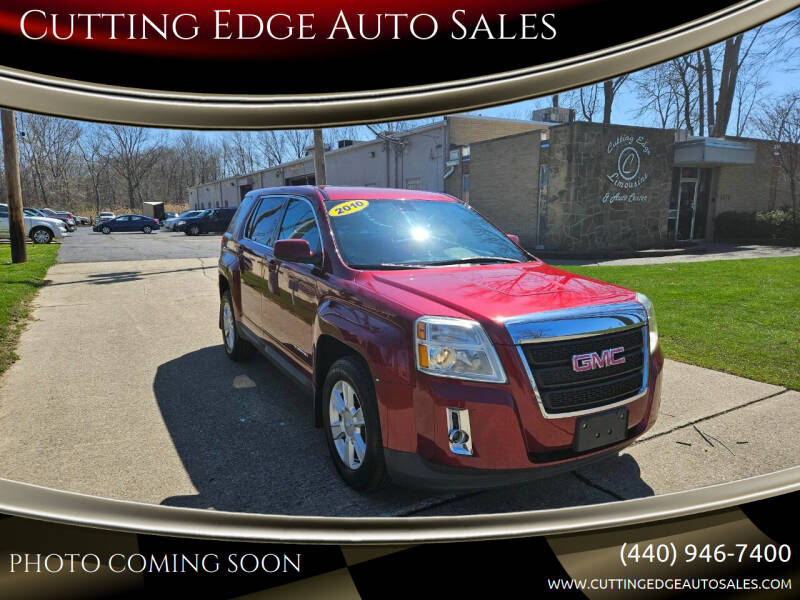 2010 GMC Terrain for sale at Cutting Edge Auto Sales in Willoughby OH