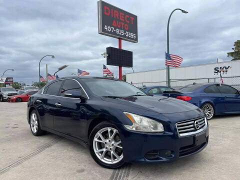 2014 Nissan Maxima for sale at Direct Auto in Orlando FL