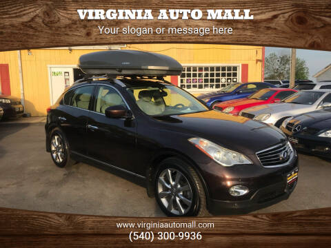 2008 Infiniti EX35 for sale at Virginia Auto Mall in Woodford VA