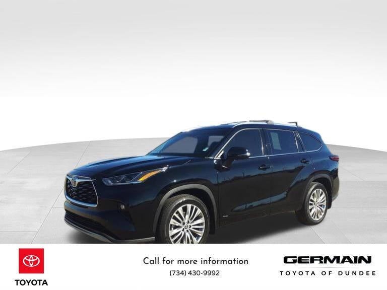 2022 Toyota Highlander Hybrid for sale at Germain Toyota of Dundee in Dundee MI