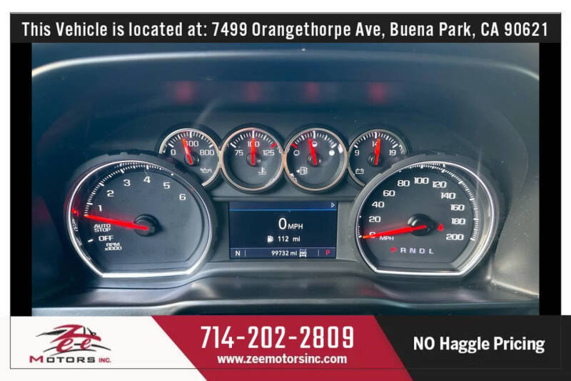 2019 Chevrolet Silverado 1500