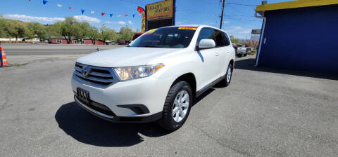 2013 Toyota Highlander for sale at Quality Motors in Sun Valley NV