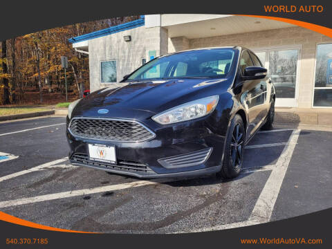 2015 Ford Focus for sale at World Auto in Fredericksburg VA