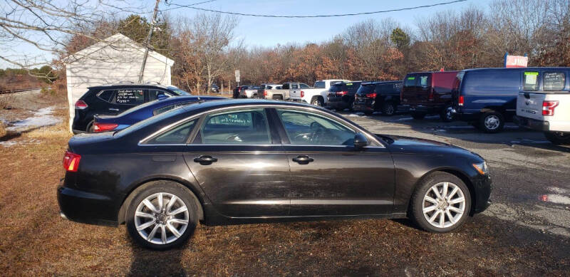 Used 2014 Audi A6 Premium with VIN WAUGFAFC6EN027540 for sale in Hyannis, MA