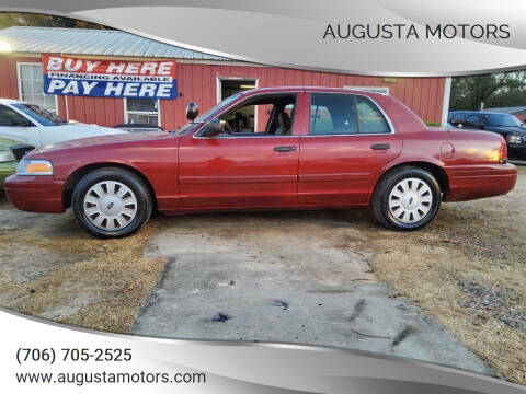 2010 Ford Crown Victoria for sale at Augusta Motors in Augusta GA