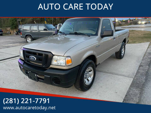 2008 Ford Ranger for sale at AUTO CARE TODAY in Spring TX