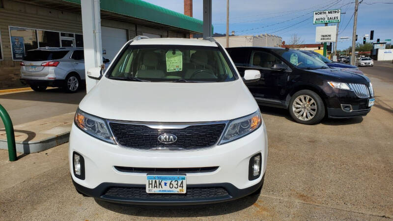 2015 Kia Sorento for sale at North Metro Auto Sales in Cambridge MN