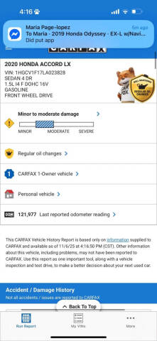 2020 Honda Accord LX