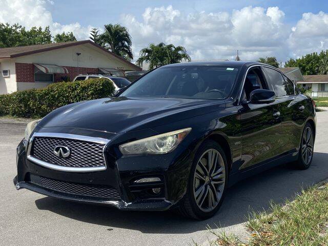 2014 Infiniti Q50 Hybrid for sale at Palermo Motors in Hollywood FL