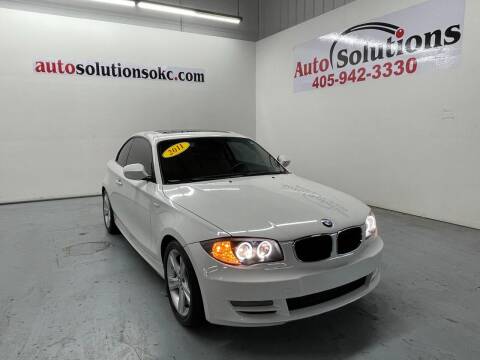 2011 BMW 1 Series for sale at Auto Solutions in Warr Acres OK