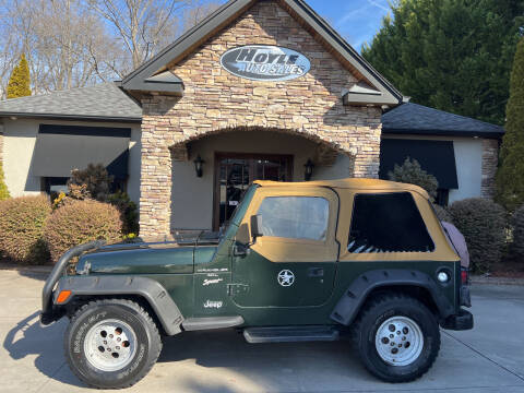 1997 Jeep Wrangler for sale at Hoyle Auto Sales in Taylorsville NC