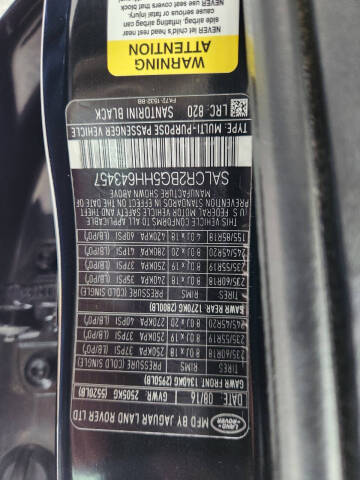 2017 Land Rover Discovery Sport HSE