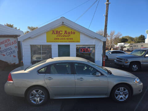 2012 Chevrolet Impala for sale at ABC AUTO CLINIC CHUBBUCK in Chubbuck ID