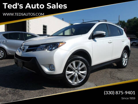 2014 Toyota RAV4 for sale at Ted's Auto Sales in Louisville OH