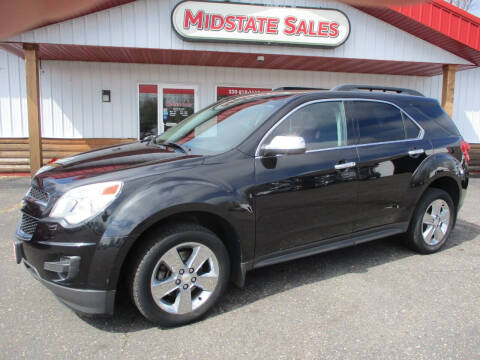 2014 Chevrolet Equinox for sale at Midstate Sales in Foley MN