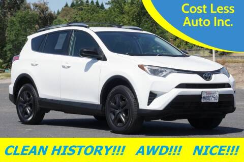 2017 Toyota RAV4 for sale at Cost Less Auto Inc. in Rocklin CA