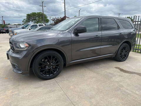 2015 Dodge Durango for sale at Delgado Auto Sales LLC in Grand Prairie TX