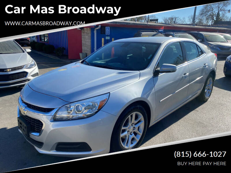 2015 Chevrolet Malibu for sale at Car Mas Broadway in Crest Hill IL