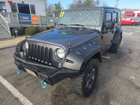 2017 Jeep Wrangler Unlimited Sport