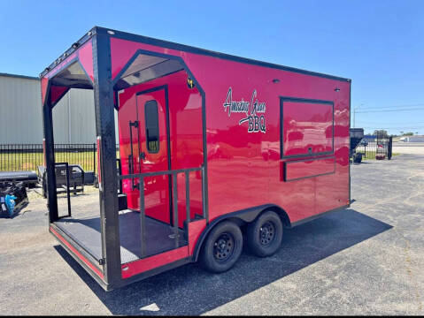 2023 Elite Food Trailers BBQ Trailer With Deck Stocked  for sale at Classics Truck and Equipment Sales in Cadiz KY