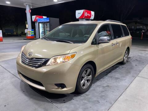2013 Toyota Sienna for sale at East Bay United Motors in Fremont CA