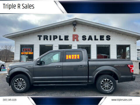 2019 Ford F-150 for sale at Triple R Sales in Lake City MN
