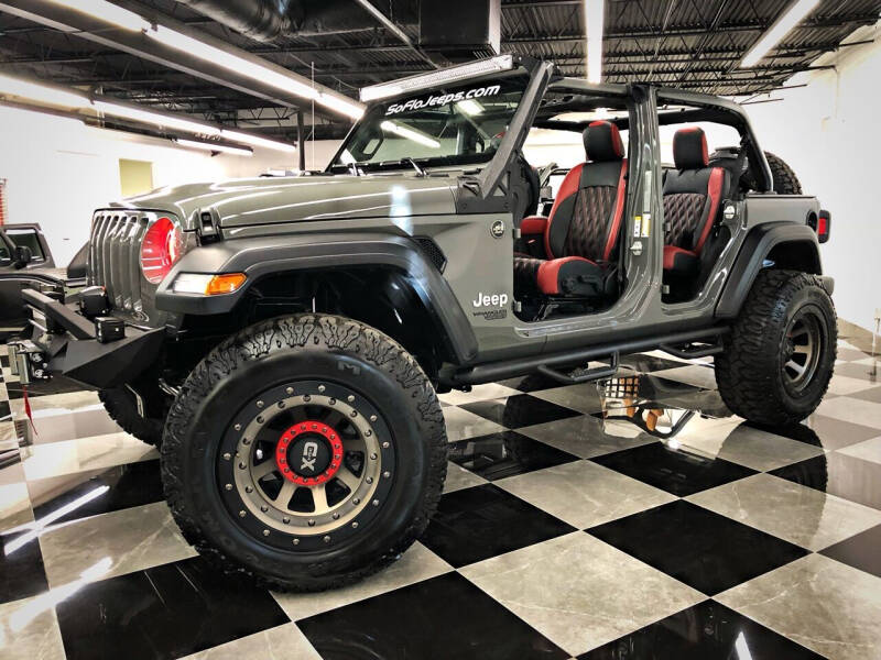 2019 Jeep Wrangler Unlimited for sale at SoFlo Customs in Fort Lauderdale FL