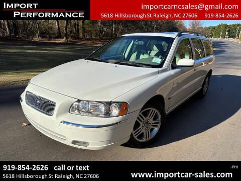 2006 Volvo V70 for sale at Import Performance Sales in Raleigh NC
