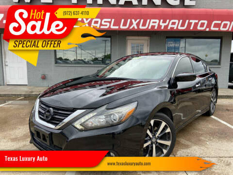2016 Nissan Altima for sale at Texas Luxury Auto in Cedar Hill TX