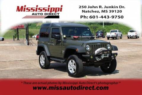 2015 Jeep Wrangler for sale at Auto Group South - Mississippi Auto Direct in Natchez MS