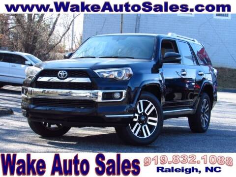2016 Toyota 4Runner for sale at Wake Auto Sales Inc in Raleigh NC