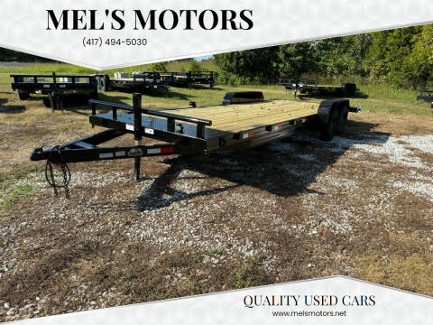 2024 STAG 22+2 7K FLATBED CAR HAULER SXS for sale at Mel's Motors in Ozark MO