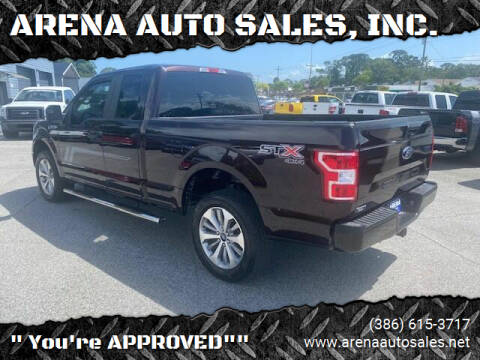 2018 Ford F-150 for sale at ARENA AUTO SALES,  INC. in Holly Hill FL