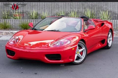 2001 Ferrari 360 Spider for sale at Veloce Motorsales in San Diego CA