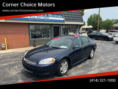 2012 Chevrolet Impala for sale at Corner Choice Motors in West Allis WI