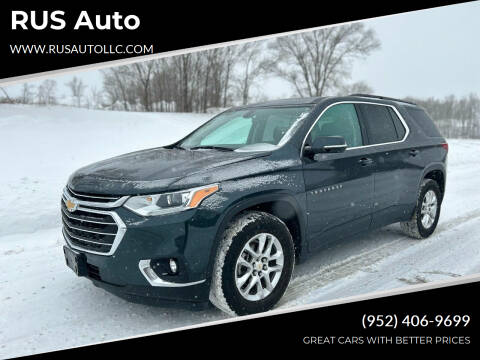 2019 Chevrolet Traverse for sale at RUS Auto in Shakopee MN