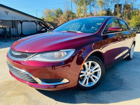 2015 Chrysler 200 for sale at Best Cars of Georgia in Gainesville GA