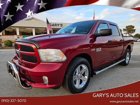 2014 RAM 1500 for sale at Gary's Auto Sales in Sneads Ferry NC