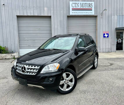 2011 Mercedes-Benz M-Class for sale at CTN MOTORS in Houston TX