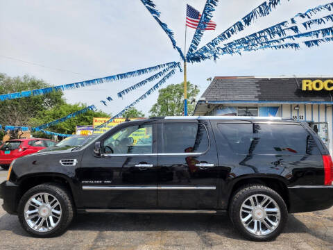 2012 Cadillac Escalade ESV for sale at ROCKET AUTO SALES in Chicago IL