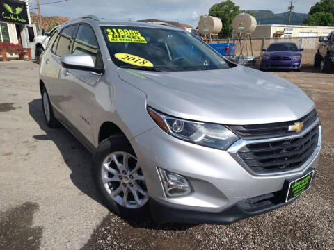 2018 Chevrolet Equinox for sale at Canyon View Auto Sales in Cedar City UT