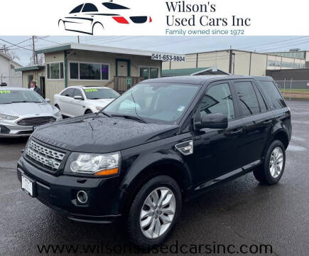 2013 Land Rover LR2 for sale at Wilson's Used Cars Inc in Eugene OR