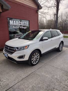 2017 Ford Edge for sale at Marcotte & Sons Auto Village in North Ferrisburgh VT