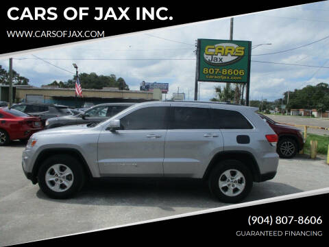 2014 Jeep Grand Cherokee for sale at CARS OF JAX INC. in Jacksonville FL