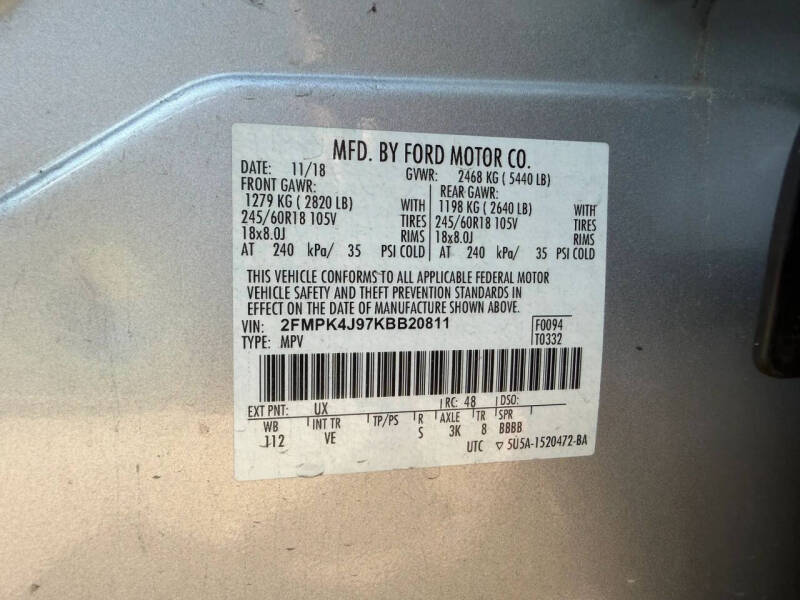 2019 Ford Edge SEL