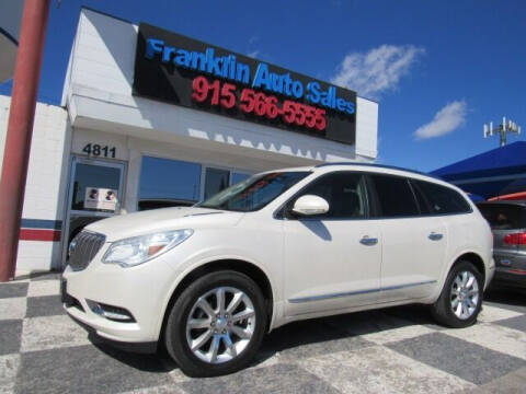 2013 Buick Enclave for sale at Franklin Auto Sales in El Paso TX