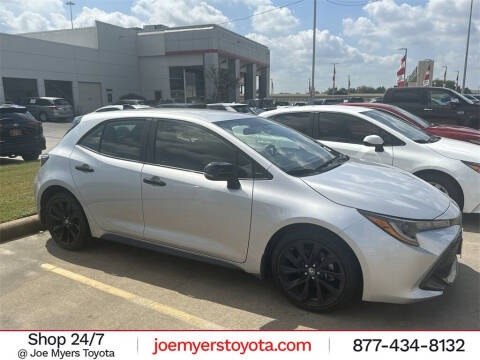 2020 Toyota Corolla Hatchback for sale at Joe Myers Toyota PreOwned in Houston TX