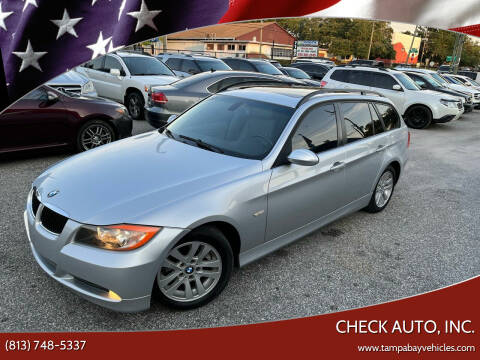 2007 BMW 3 Series for sale at CHECK AUTO, INC. in Tampa FL
