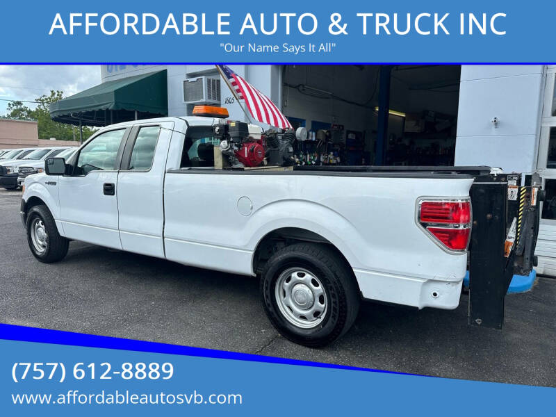 2014 Ford F-150 for sale at AFFORDABLE AUTO & TRUCK INC in Virginia Beach VA