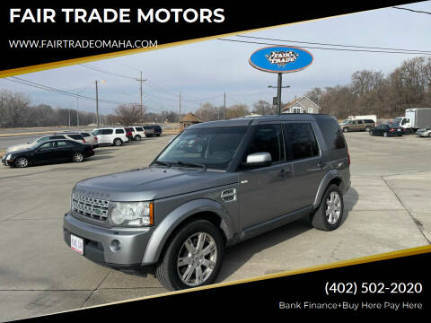 2012 Land Rover LR4 for sale at FAIR TRADE MOTORS in Bellevue NE